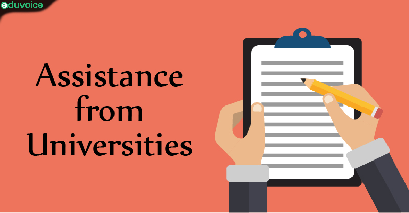 Assistance from Universities