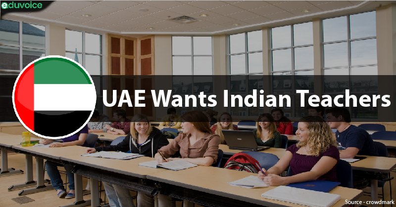 UAE wants Indian teachers