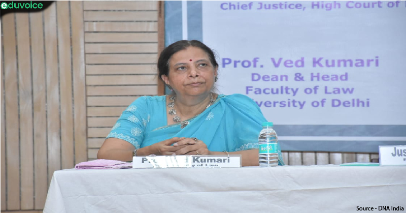 Head of DU Law Faculty Ved Kumari