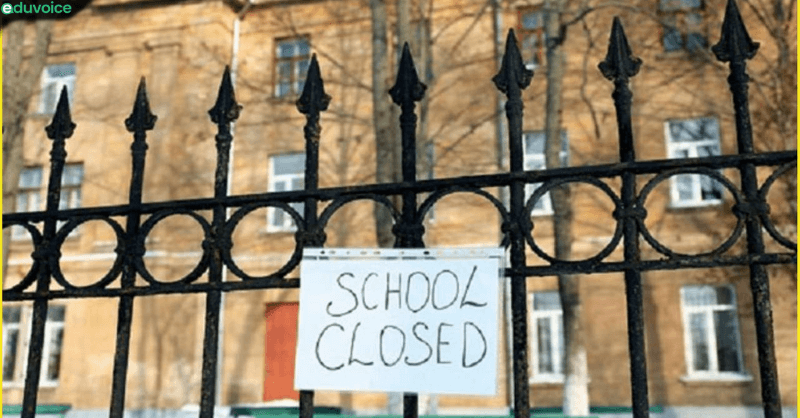 schools colleges shut