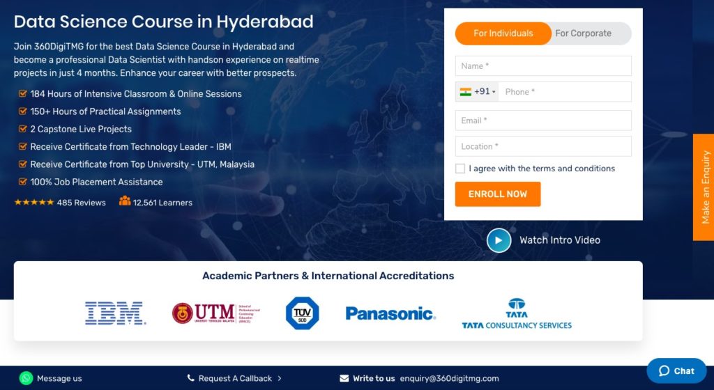 360DigiTMG Hyderabad Data Science Review in 2021