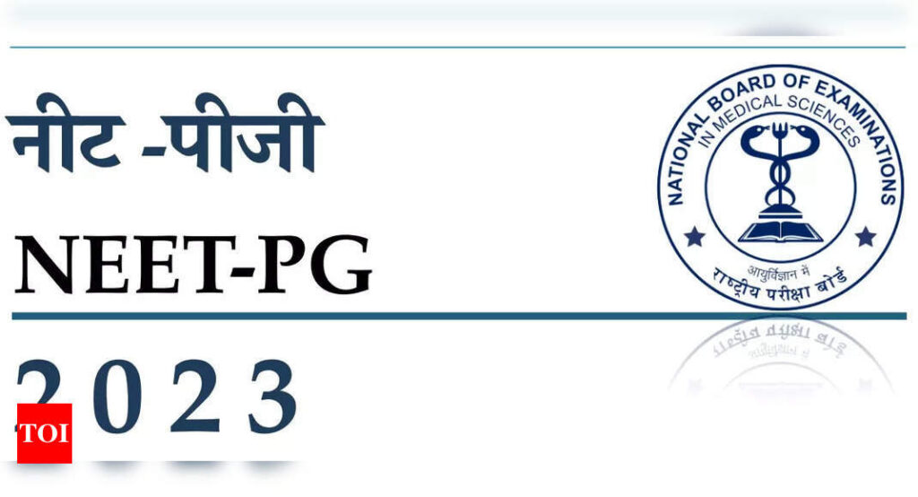 NEET PG Scorecard 2023 released on nbe.edu.in, here's how to check