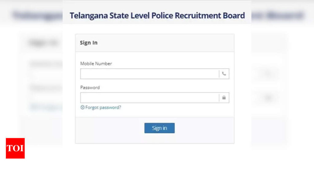TS Police Admit Card 2023 released for Driver, Mechanic, other posts; direct link here