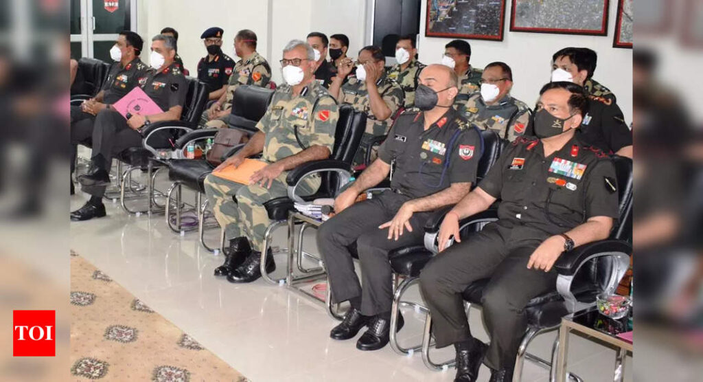 Army-BSF synergy conference held at Jalandhar Cantt
