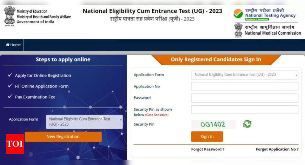 NEET UG 2023 registration process ends today, apply at neet.nta.nic.in