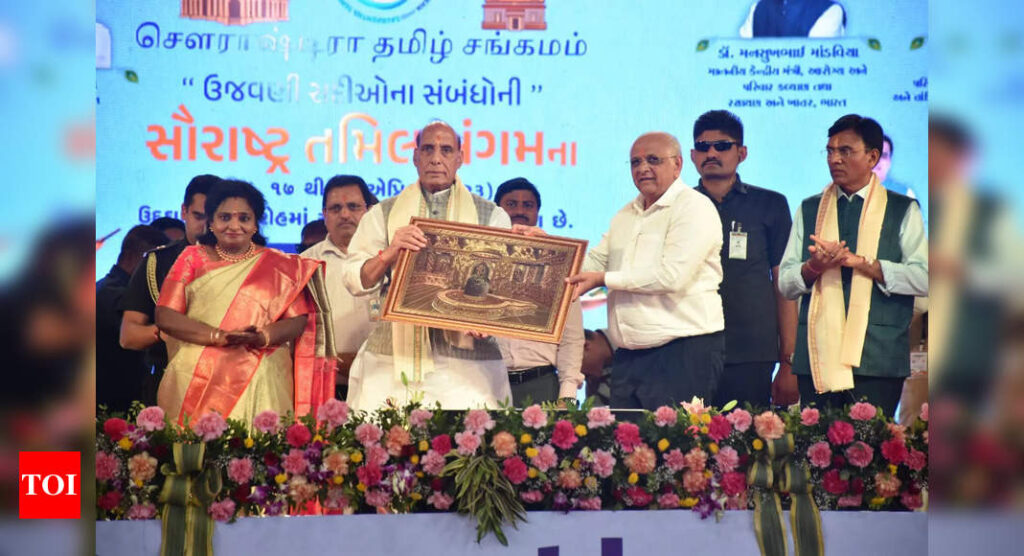 Saurashtra Tamil Sangamam inaugurated at Somnath, Gujarat