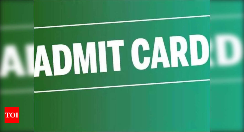 UPSSSC Forest Inspector Mains Admit Card 2023 released on upsssc.gov.in, download here