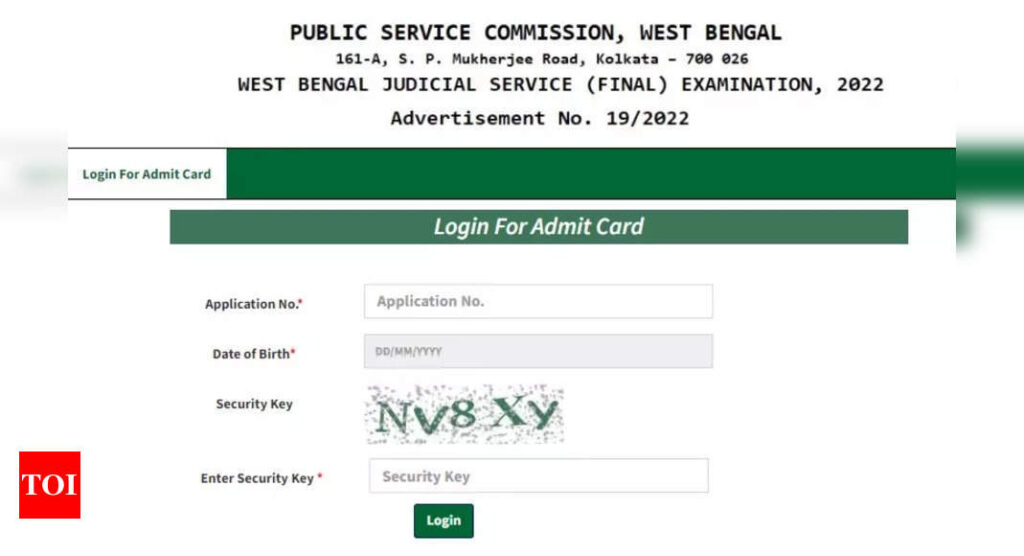 WBJS Main Admit Card 2023 released on wbpsc.gov.in, direct link here