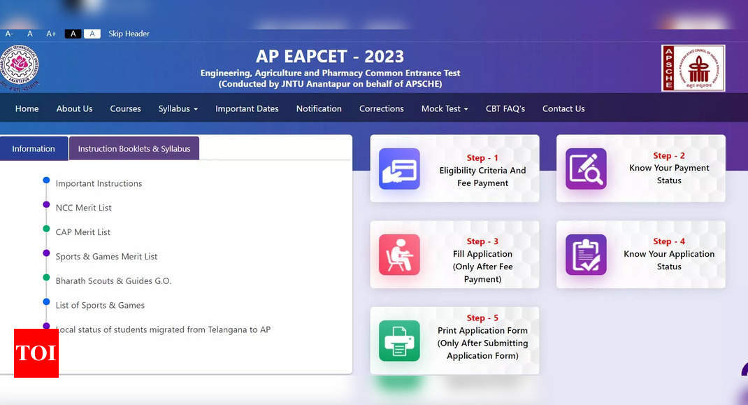 AP EAMCET Admit Card 2023: AP EAMCET Admit Card 2023 releasing tomorrow at cets.apsche.ap.gov.in, details here