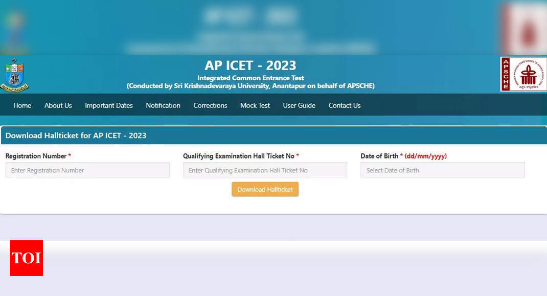 AP ICET Admit Card 2023 released for MBA, MCA exams on cets.apsche.ap.gov.in