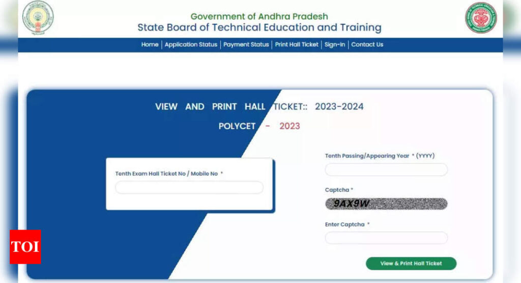 AP POLYCET 2023 Admit Card released on polycetap.nic.in, direct link to download