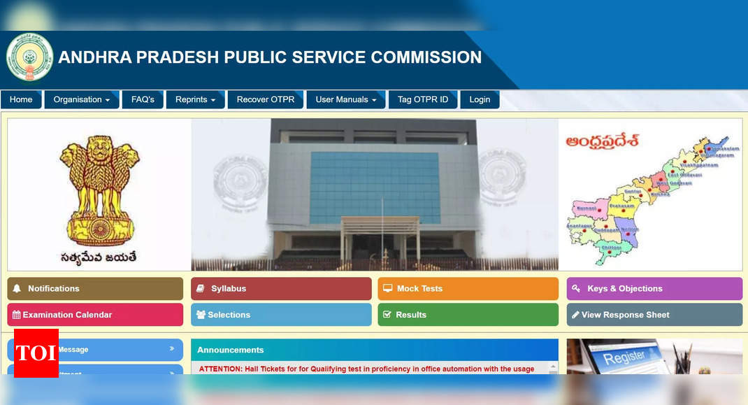 APPSC Main Hall Ticket 2023 releasing today on psc.ap.gov.in, download here