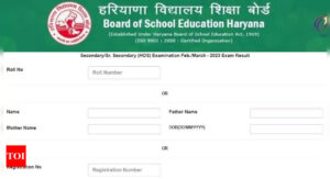 HOS 10th, 12th Result 2023 announced on bseh.org.in, download Haryana Open School results here