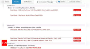 Odisha 10th Result 2023: When & Where to check BSE Odisha Matric results?