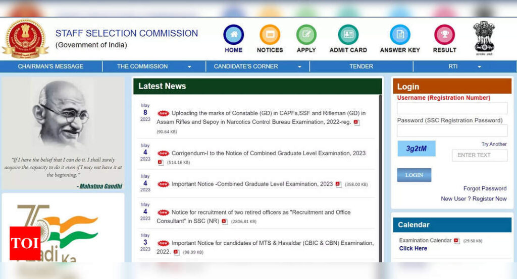SSC GD Constable 2023 scorecard released on ssc.nic.in, download link here