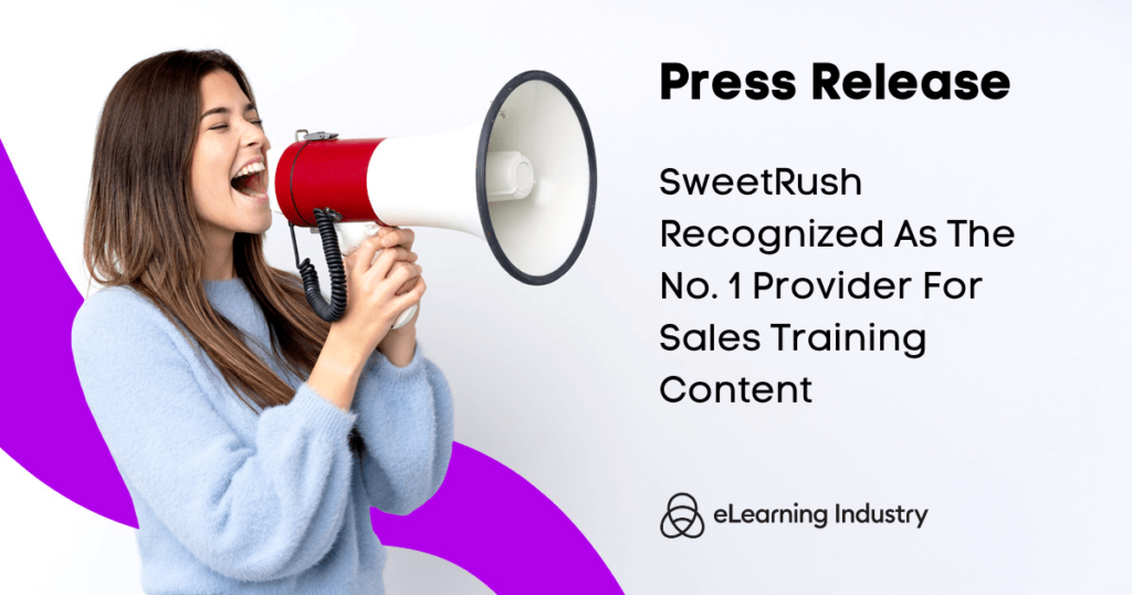 SweetRush Recognized As No. 1 Sales Training Content Provider