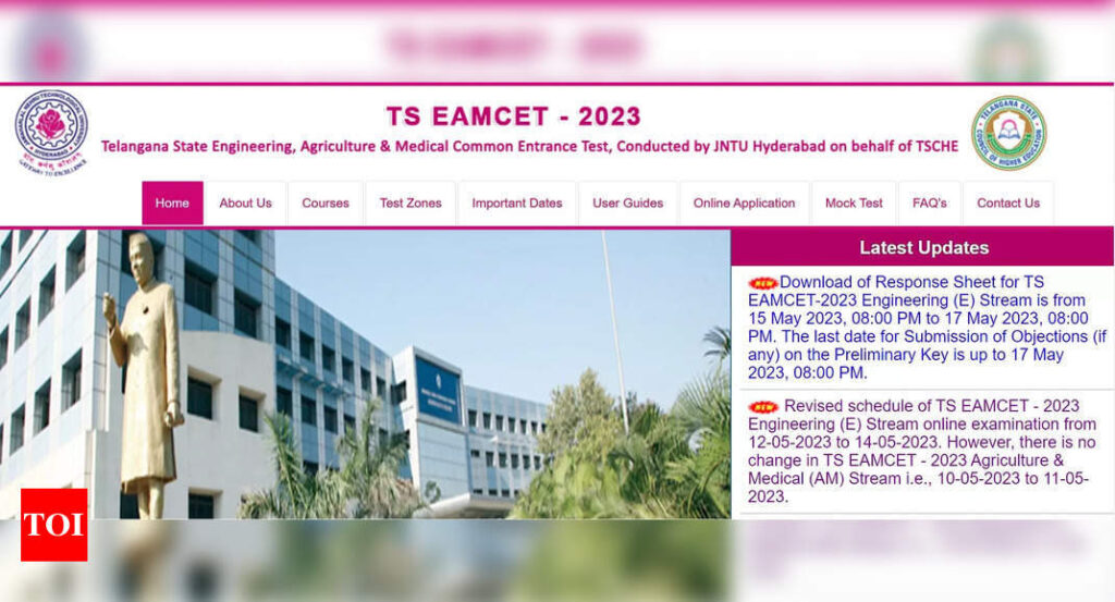 TS EAMCET Results 2023 to be released today @ eamcet.tsche.ac.in; Check details here
