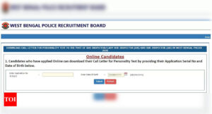 WB Police PT Admit Card 2020 released for SI, LSI on wbpolice.gov.in; direct link to download
