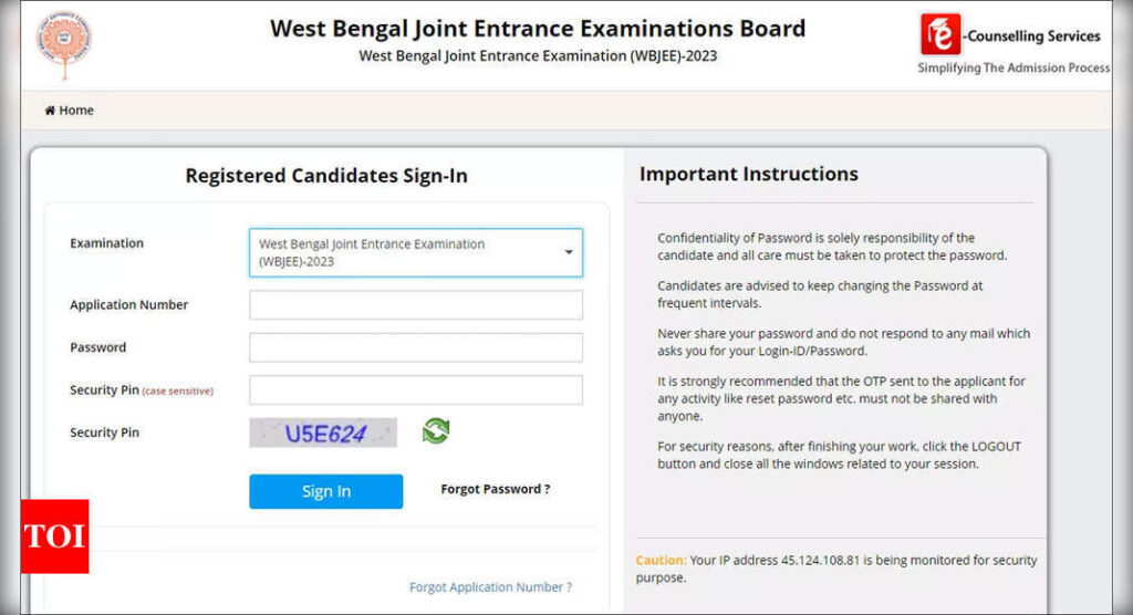 WBJEE 2023 OMR response sheets released; raise objection by May 20