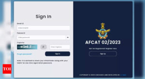 AFCAT 2 2023: AFCAT 2 2023 registration begins on afcat.cdac.in, application form here
