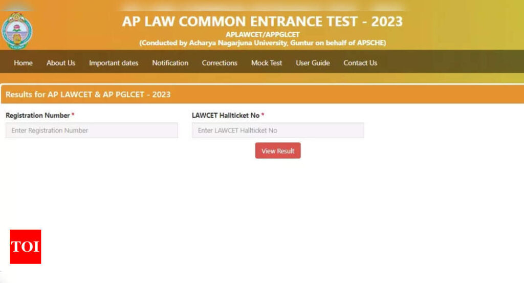 AP LAWCET Result 2023 announced on cets.apsche.ap.gov.in; direct link here