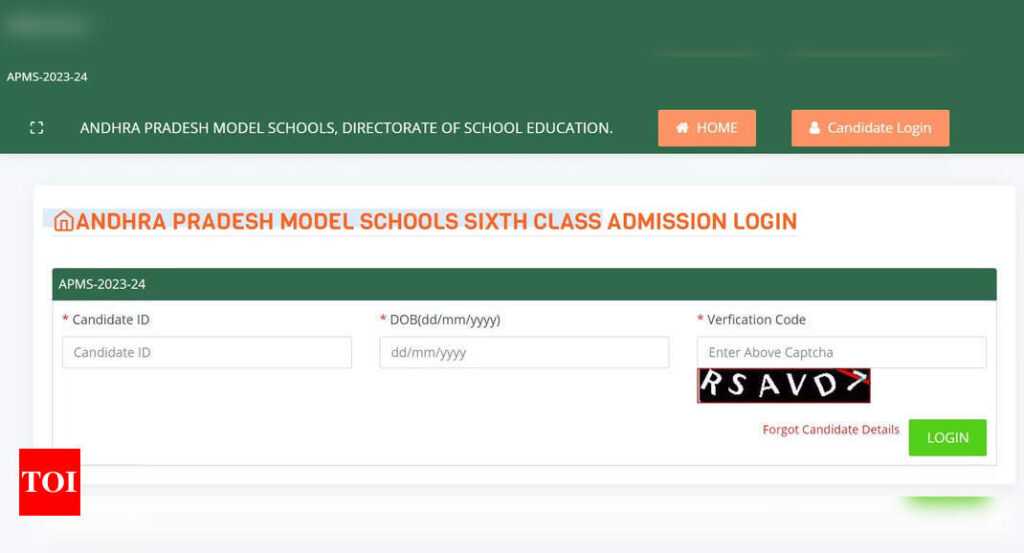 AP Model School Class 6 Results 2023 declared on apms.apcfss.in, direct link here