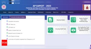 Ap Eamcet: AP EAMCET 2023 Result Announced @ cets.apsche.ap.gov.in; Direct link here