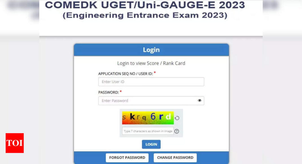 COMEDK Result 2023 released on comedk.org, direct link to download