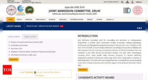 JAC Delhi 2023 round 1 seat allotment result declared: Check your allotment status now!