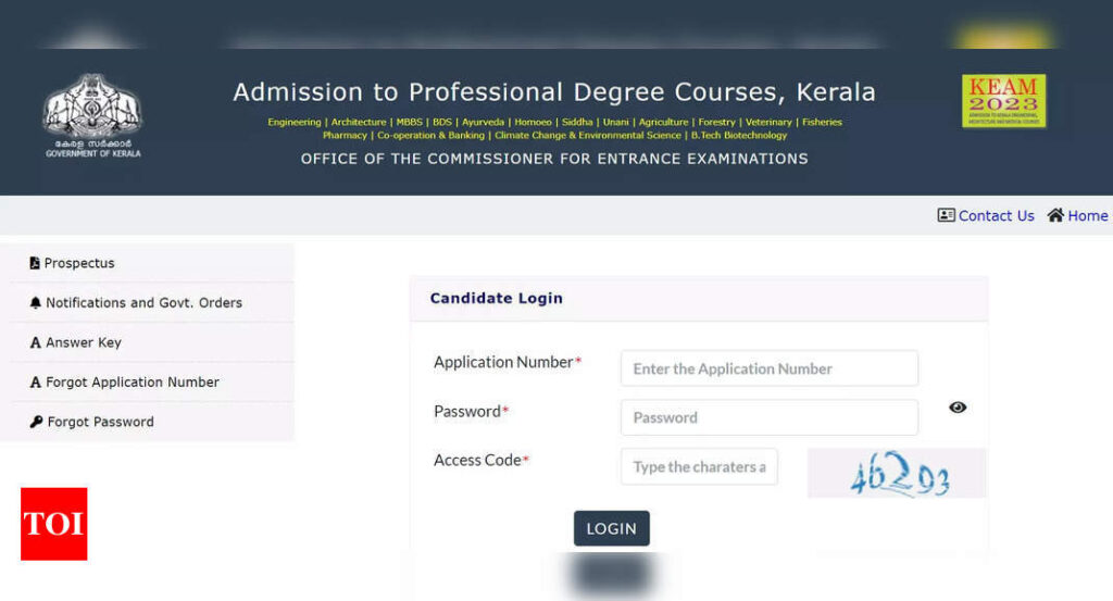 KEAM Rank List 2023 releasing today at 3 PM @ cee.kerala.gov.in, direct link here