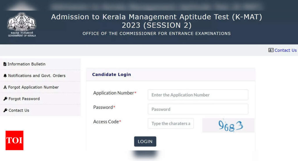 Kerala KMAT Admit Card 2023 for Session 2 released on cee.kerala.gov.in, direct link here