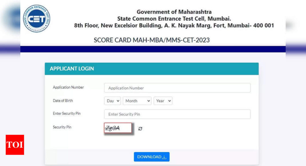 MAH MBA CET Result 2023 declared on mbacet2023.mahacet.org, download here
