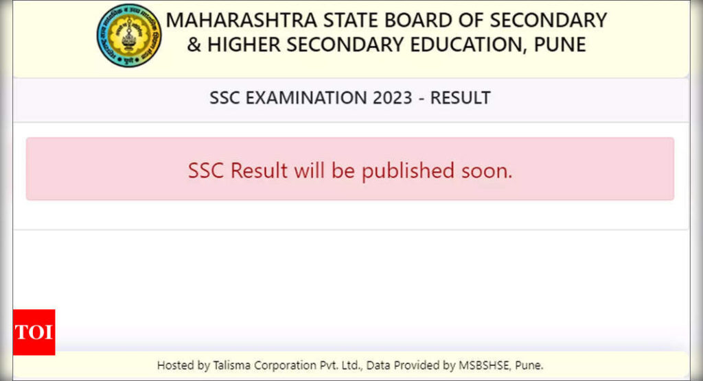 Maharashtra 10th Result 2023: How to check results online at mahresult.nic.in