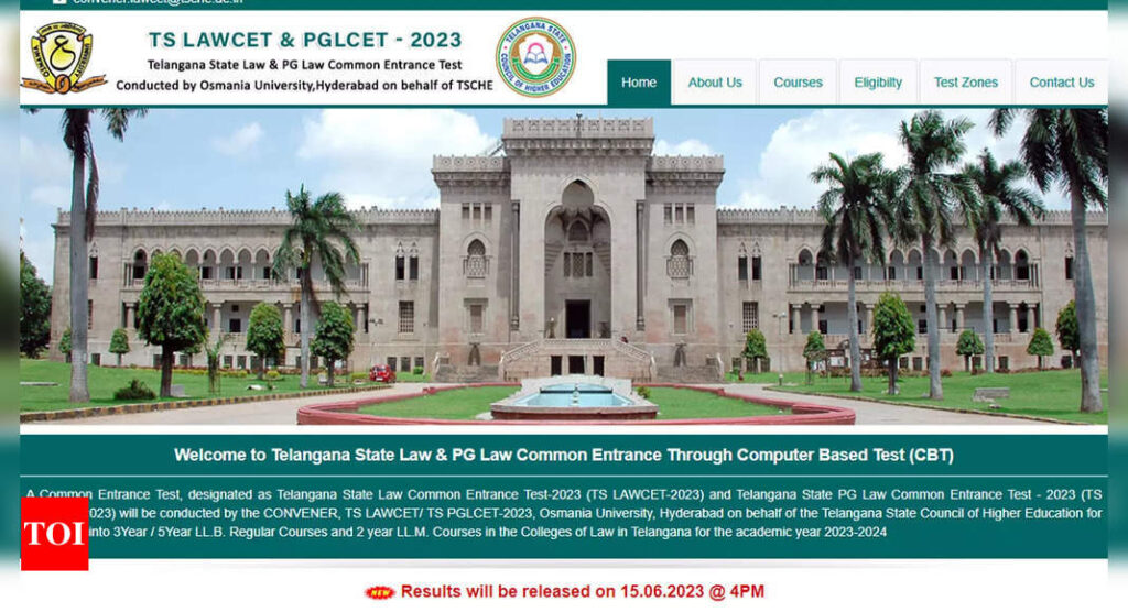 TS LAWCET 2023 results to be declared today at 4 PM: Check details here