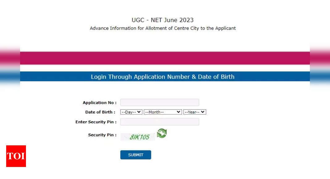 UGC NET 2023 Exam City Slip released for Phase 1 on ugcnet.nta.nic.in, direct link to download