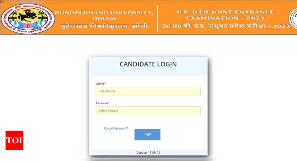 UP B.Ed JEE Result 2023 declared on bujhansi.ac.in, direct link to download