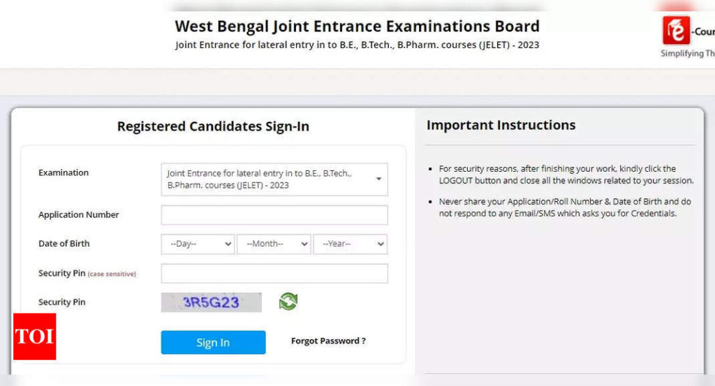 WB JELET Admit Card 2023 released on wbjeeb.nic.in, direct link to download