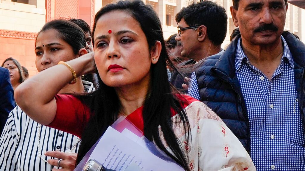 Politics beat process in Mahua Moitra case