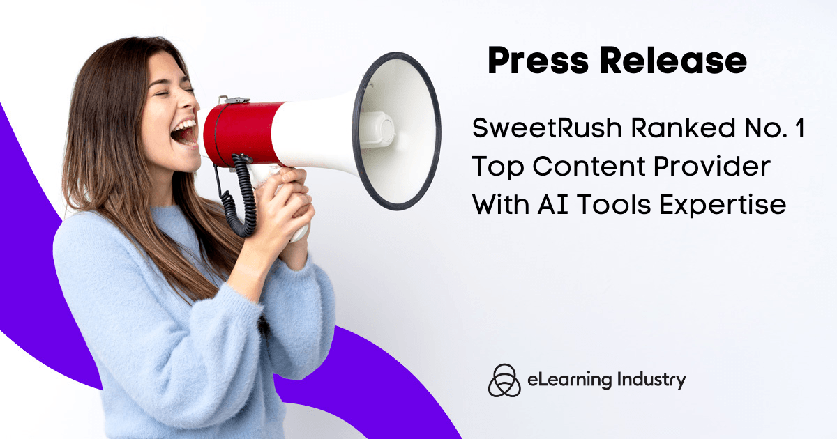 SweetRush Ranked No. 1 Top Content Provider With AI Expertise